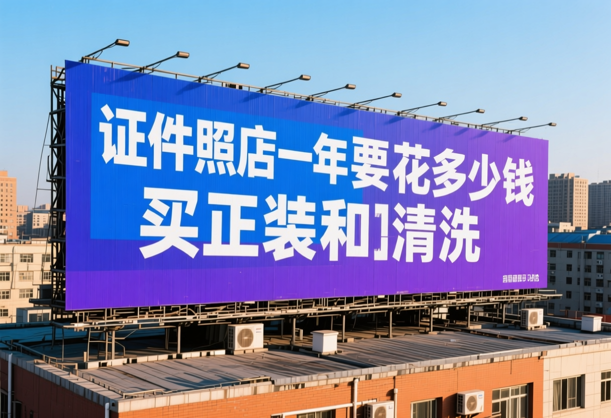 证件照店一年要花多少钱买正装和清洗？智能换装系统省钱账单解析