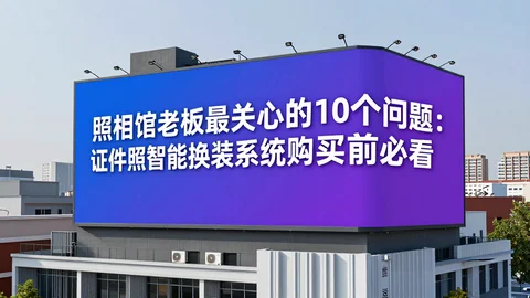 快脸开店日记 - 照相馆老板最关心的10个问题：