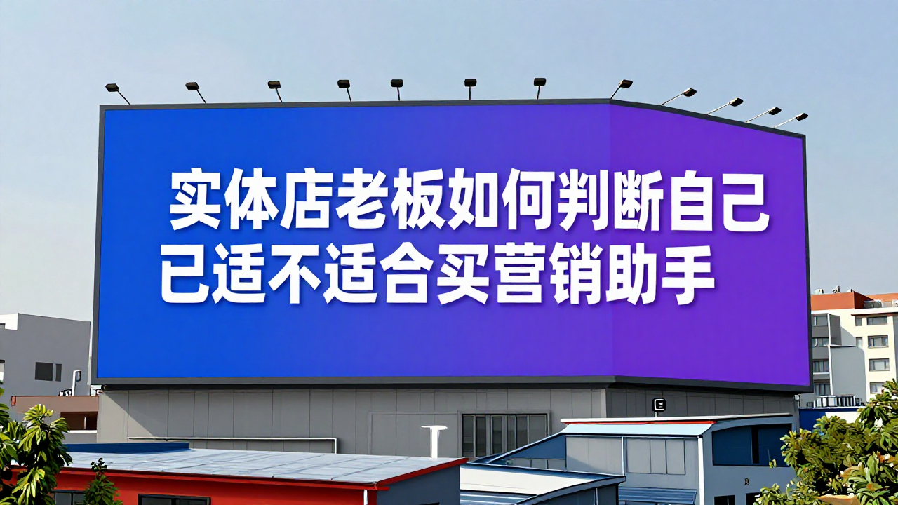 实体店老板如何判断自己适不适合买营销助手？看这5个典型信号