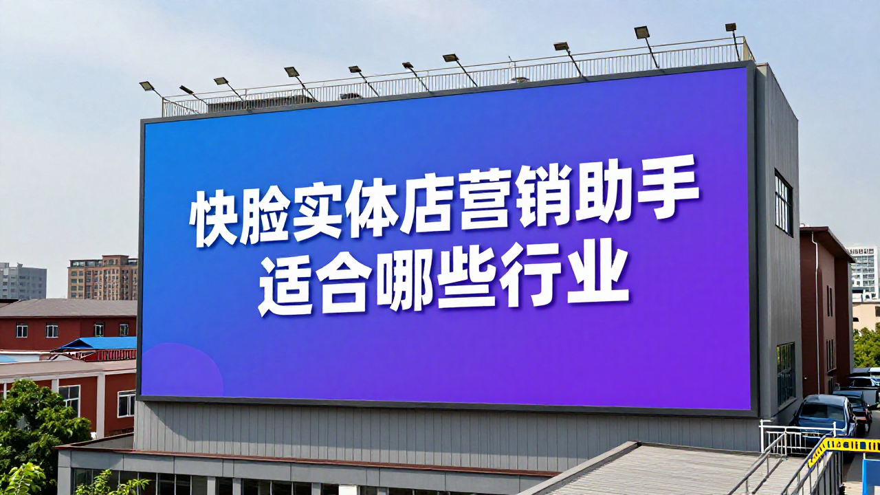 快脸实体店营销助手适合哪些行业？从餐饮到汽修的应用场景盘点
