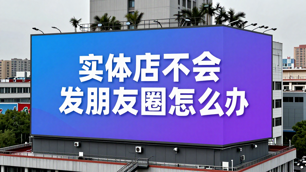 实体店不会发朋友圈怎么办？用AI一天1分钟生成门店营销文案实操指南