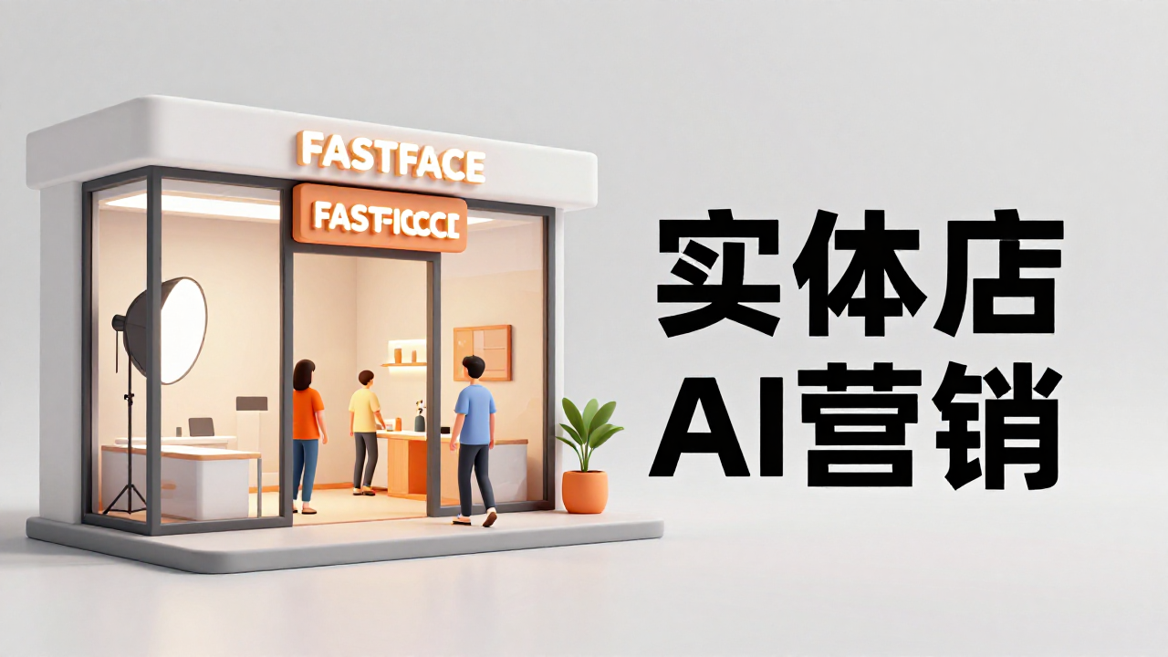 快脸开店日记 - 实体店AI营销和证件照智能换装，哪些行业