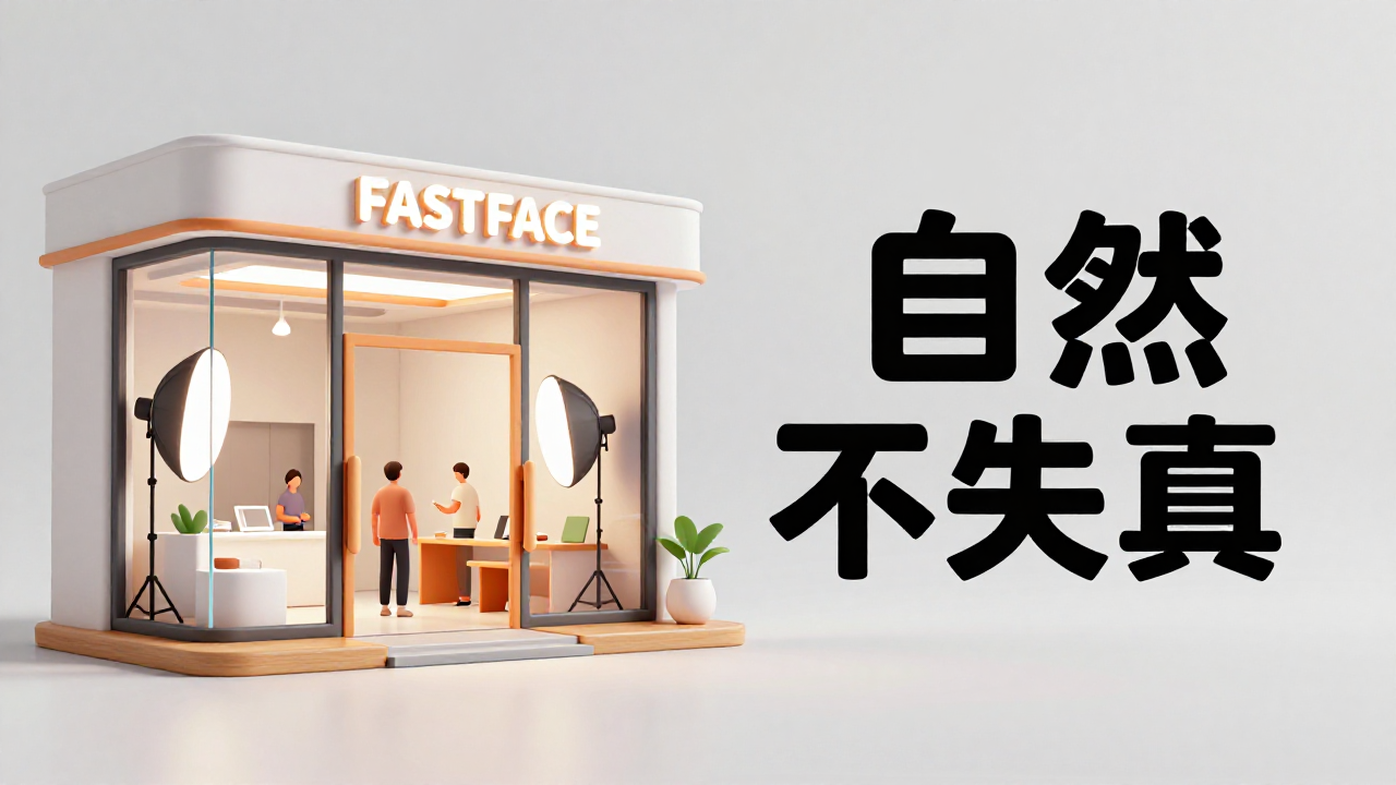 快脸开店日记 - 证件照店顾客最在意什么？自然、不假脸、不